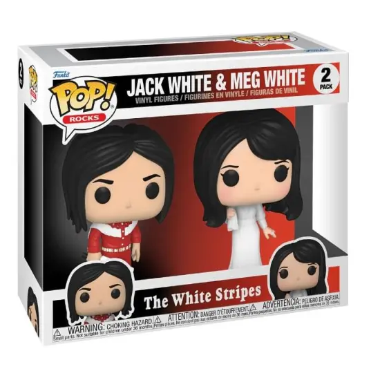 Funko POP Rocks Vinyl Figure 2-Pack | The White Stripes {3}