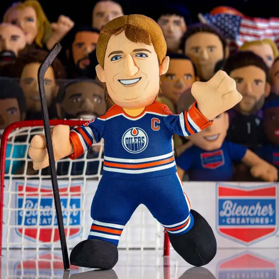 Bleacher Creatures Edmonton Oilers Wayne Gretzky 10" Plush Figure {4}