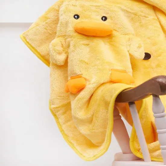 30" x 44" Easter Duckling Cute Foldable Ultra-Soft Children's Kids Baby Accent Throw Blanket {6}