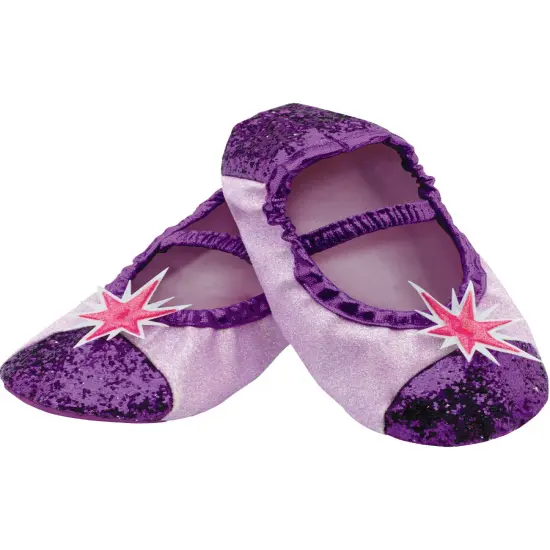 Child's My Little Pony Twilight Sparkle Slippers Costume Accessory {1}