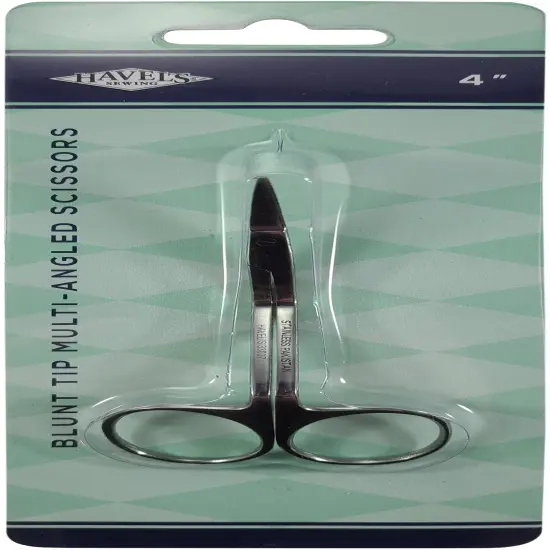 Havel's Multi-Angled Lace & Applique Scissors 4"-Blunt Tip {1}