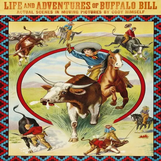 Vintage Westerns: Life and Adventures of Buffalo Bill Poster Print by Unknown Unknown - Item # VARPDX449894 {1}