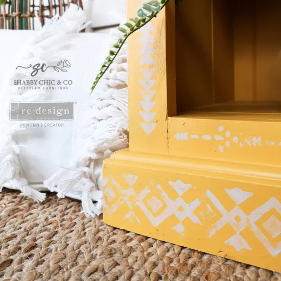 Decor Stamp - Tribal Prints 12"x12" sheet size, total 9 pcs {5}