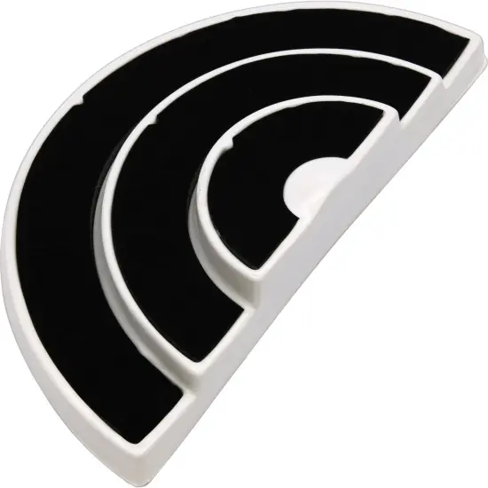 New 36 Slot 3 Tier Black/White Ring Display Foam Jewelry Stand {6}