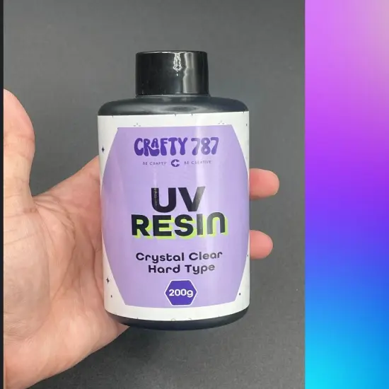 UV Resin Clear Hard Type, High Quality, Crafty 787 UV Resin, Crafts Resin, Jewelry Resin {2}