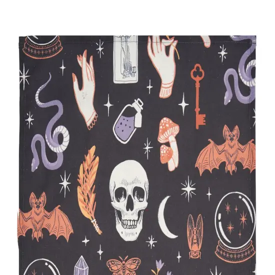 Spooky Magic Halloween Kitchen Towel {3}