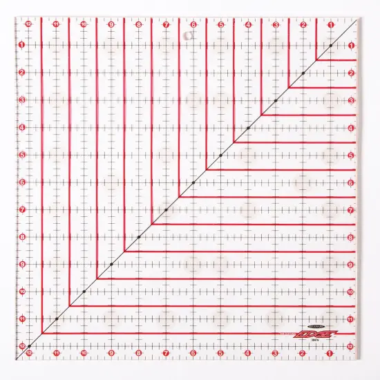 The Cutting EDGE 12.5&Prime; x 12.5&Prime; Clear Ruler {1}