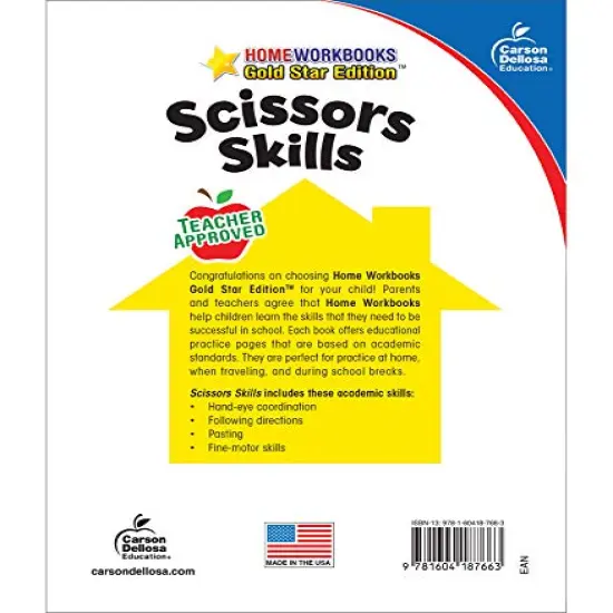 Scissor Skills Activity Book for Kids Ages 3-5, Colorful Animals, Shapes, and Line Formation Cut and Paste Activities, Kids Craft Book With Incentive Chart and Stickers, PreK+ {4}