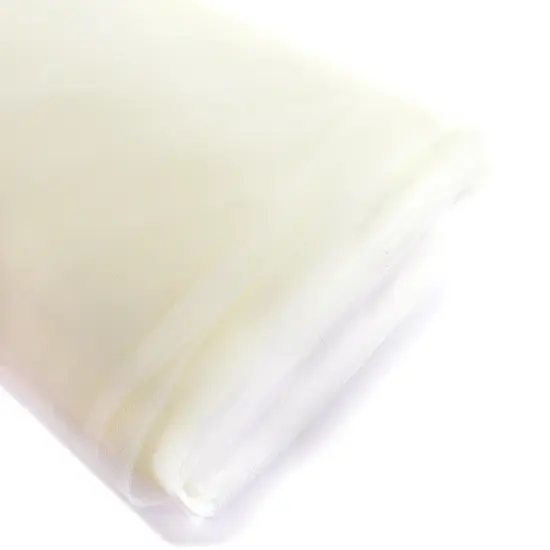 54" Tulle Fabric Bolt Ivory {2}