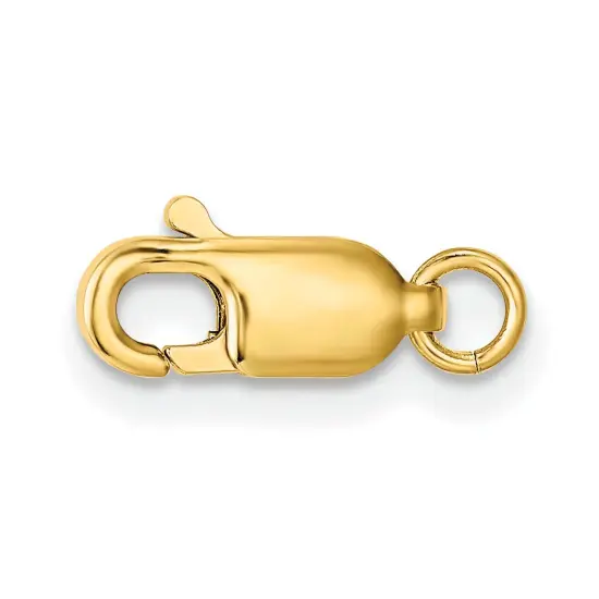 14K Gold Lobster Clasp w/Jump Ring 10.7mm {1}