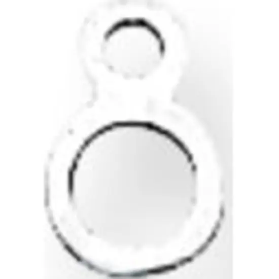 Pack of 12 Sterling Silver Pendant Setting Loop - Pack of 12 {1}