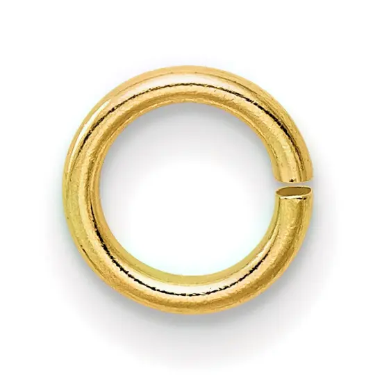 14K Gold 18GA Jump Rings 7.2mm {1}