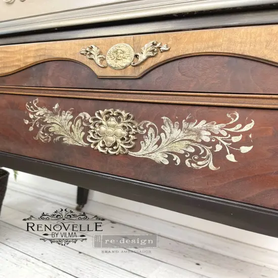 Redesign Decor Stamp - Royal Flourish 12"x12" (4 pcs) {5}