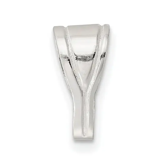 Sterling Silver Snap On Bail - Pack of 12 {1}