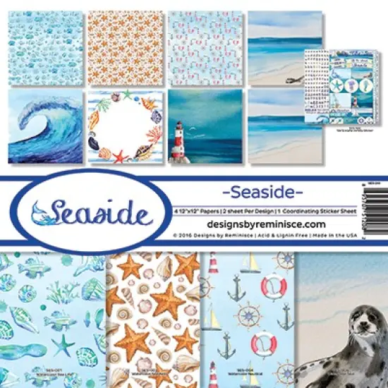 Reminisce Seaside Collection Kit {1}