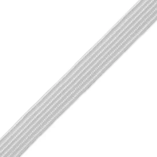 1/5" Elastic Band - 180 Yard Spool White {3}