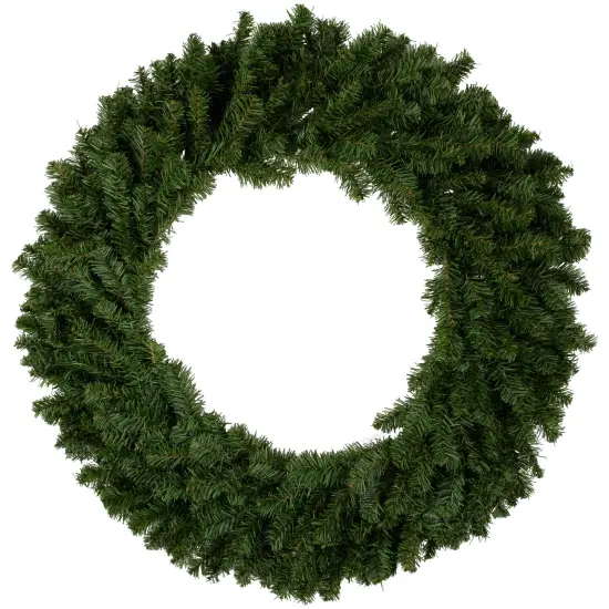 Northlight Artificial Canadian Pine Christmas Wreath - 36" - Unlit Green {1}