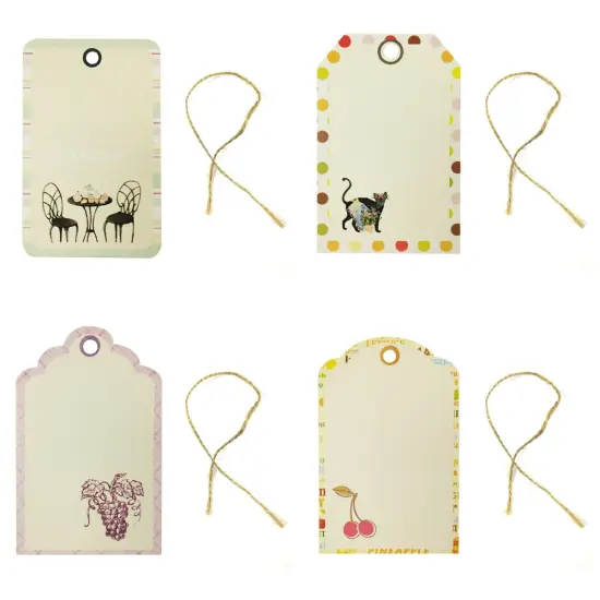 Wrapables Printing Tag, Set of 24 Sweety {1}