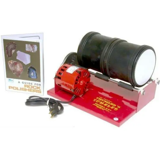 Two Thumler A-R2 Rotary Rock Tumbler 6lb Two Barrel Polisher Made In USA {2}