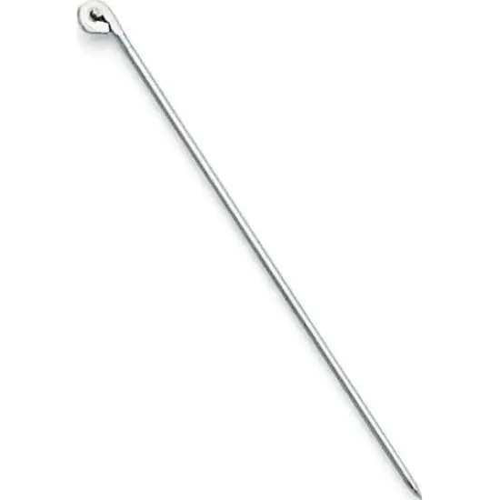 Sterling Silver 19GA Pin 2" - Pack of 6 {1}