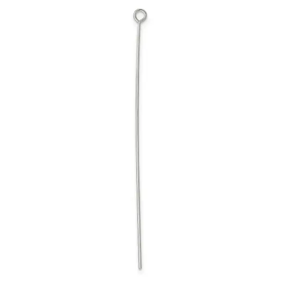 Sterling Silver 24GA Eyepin 2" - Pack of 12 {1}