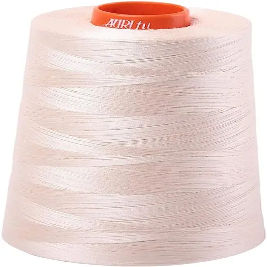 Aurifil 2000 - Light Sand - Mako 50 Wt 100% Cotton Thread, 6,452 Yard Cone {1}