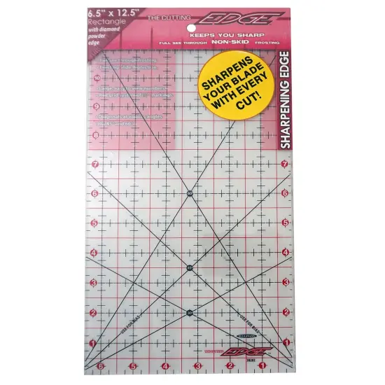 The Cutting EDGE 6.5&Prime; x 12.5&Prime; Frosted Ruler {2}