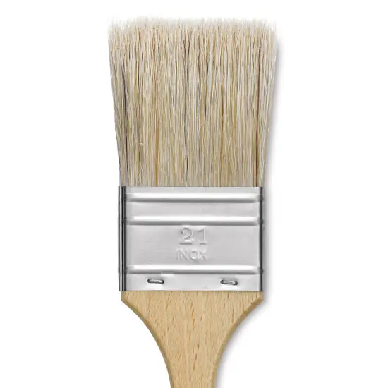 Escoda Natural Chungking Bristle Brush - Single Thickness, Size 21 {1}
