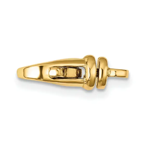 14K Gold Swivel Lobster Clasp (10.50mm to 19.50mm) {2}
