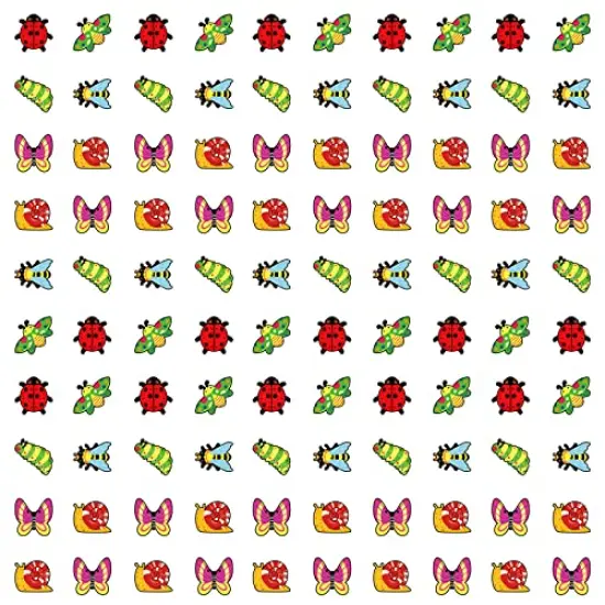 3000 Pcs Bug Stickers for Kids Insect Stickers Ladybug Stickers Small Buggy Stickers for Kids Reward Chart Classroom Reward Home Decor Room Wall DIY (Multicolor, Bug) {1}