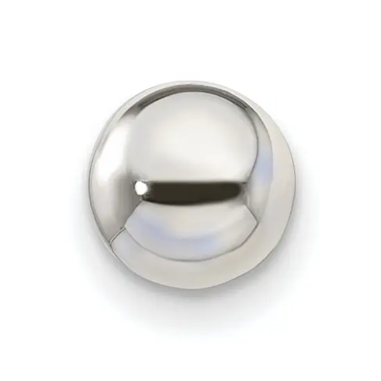 Sterling Silver Ball Stud Earrings {2}