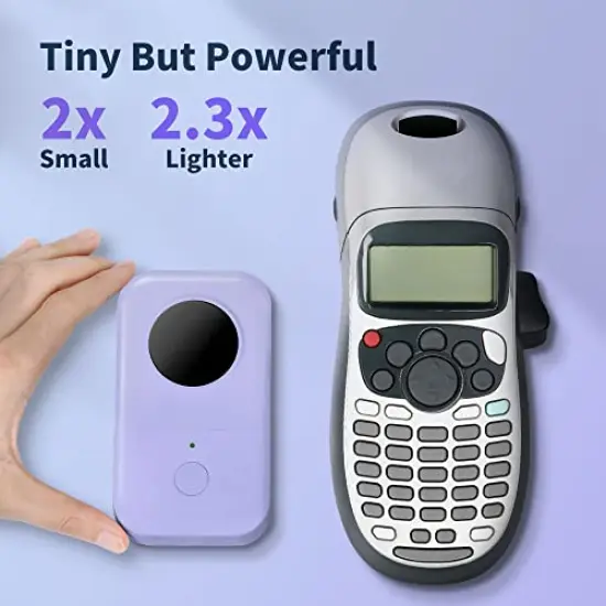 D30 Label Maker with Tape Portable Bluetooth Mini Sticker Thermal Label Printer Handheld Rechargeable Easy to Use for Office and Home Organization Rich Icon Fonts and Multiple Templates {5}