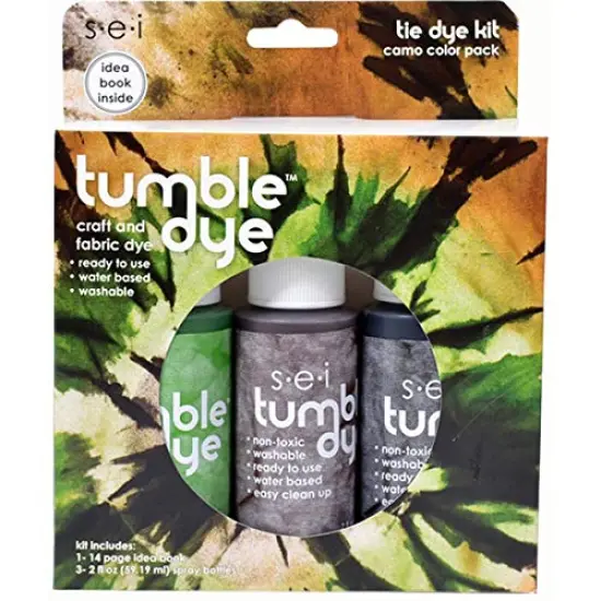 Camo Tie-Dye Kit, Fabric Spray Dye, 3 Colors {2}