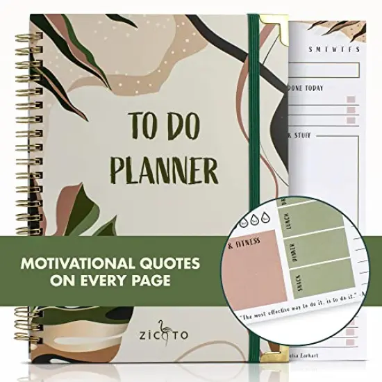 To-Do List Notebook Aesthetic Daily Planner for Task Organization and Productivity Stylish Undated Planner for School or Office Supplies for Women {5}