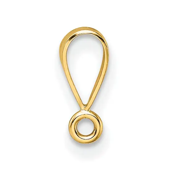 14K Gold Bail w/Ring {2}