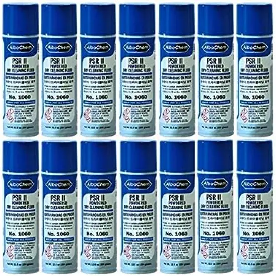 AlbaChem PSR II Powdered Dry Cleaning Fluid Spot Remover 12.5 Oz. - 12/Pk {1}