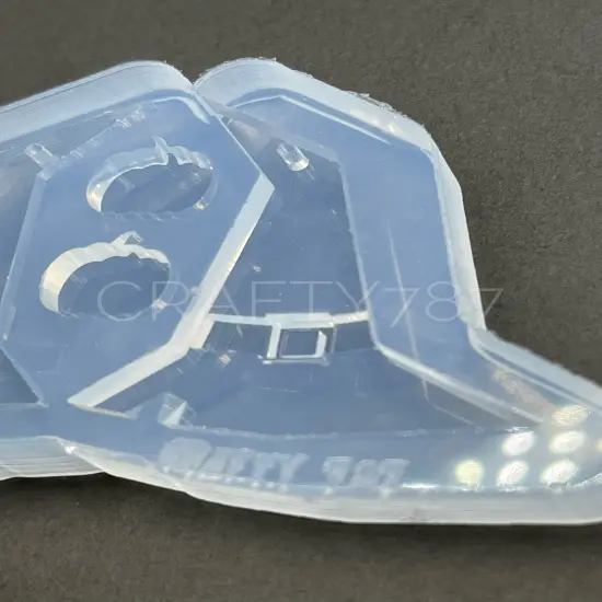 Witch Hat Dangle Earring + Mini Pumpkin Silicone Mold(C4) {2}