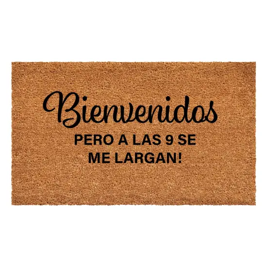 Bienvenidos pero alas 9 se largan Doormat {3}