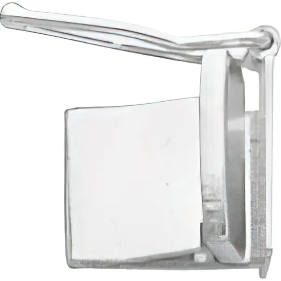 14K White Gold Push Button Box Clasp Replacement Tongue (3.25Mm To 10.00Mm) {1}