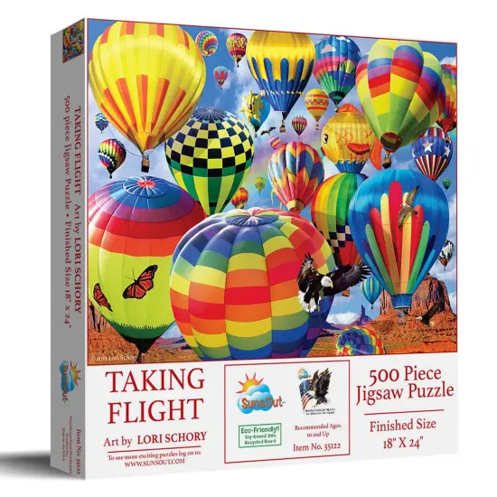 Sunsout Taking Flight 500 pc Jigsaw Puzzle 35122 {3}