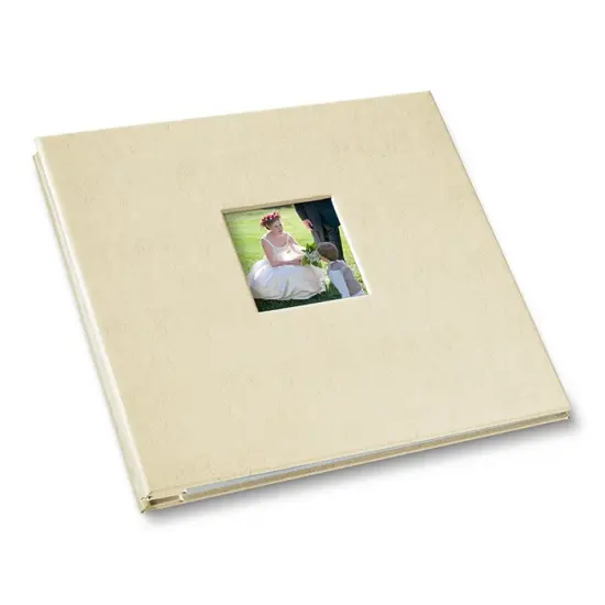 Gallery Leather Yarmouth 6 UP Photo Albums, Holds 4x6&rdquo; photos, Bonded Leather, Post-Bound, 20 pages, - 12.75" x 14.5" Freeport Black {6}