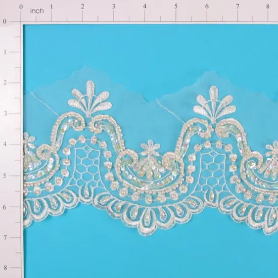 Vintage Royal Bridal Lace Trim {2}