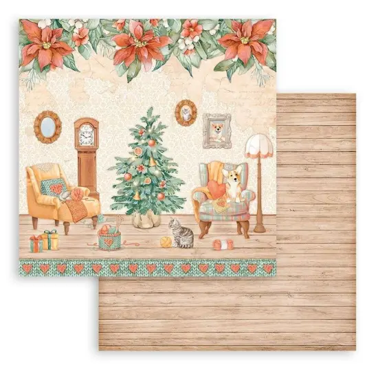 All Around Christmas 12x12 Paper Pad - Stamperia {3}