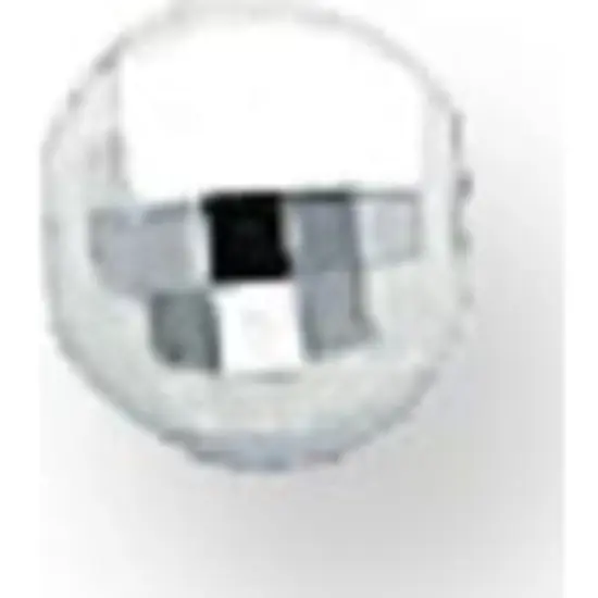 Sterling Silver 4.0mm Faceted Round Beads 1.5mm Hole - Pack of 12 {1}