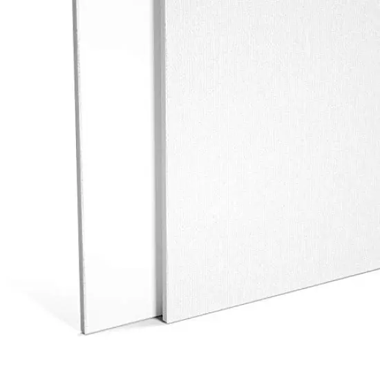 10 Pieces Canvas Boards, 8x10" inch ,Gesso Primed White Blank Canvases for Painting - 100% Cotton Art Supplies Canvas Panel for Acrylic Paint, Pouring, Oil Paint, Watercolor, Gouache {6}