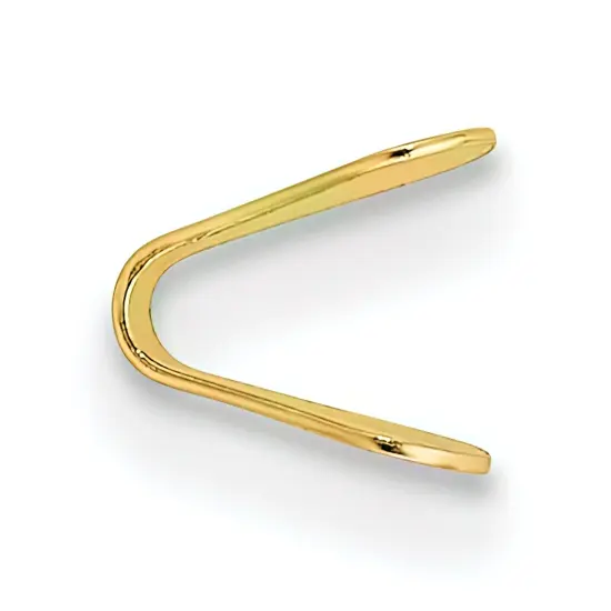 14K Gold Chain End YG2064 {2}