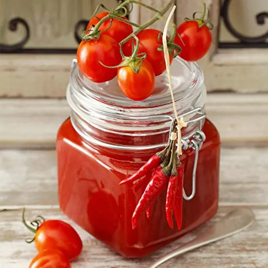 12 Pack Spice Jars, 4oz Small Glass Jars with Airtight Hinged Lid, With 12 Spice Labels & Silicone Funnels, Airtight Glass Jars for Spices, Art Craft Storage (12 Pack) {5}