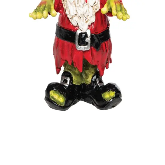 Frankenstein Halloween Santa Figurine {4}