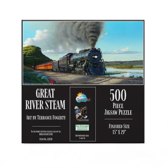 Sunsout Great River Stream 500 pc Jigsaw Puzzle 62830 {4}