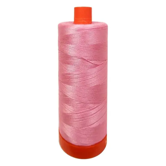 1PK Aurifil Mako Cotton Quilting Thread - 50 wt. - #2425 Bright Pink 1420 yd. {1}